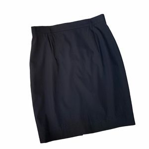 Jil Sander Pencil Skirt (Navy Blue)